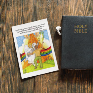 Matning av Sång inspirationskort Vykort