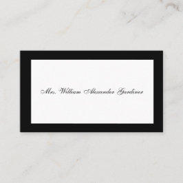 Matning, Telefonkort Visitkort