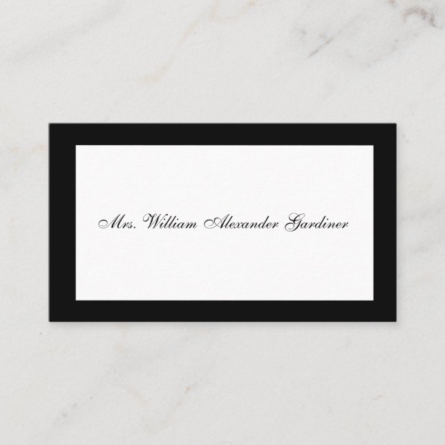 Matning, Telefonkort Visitkort (Framsida)