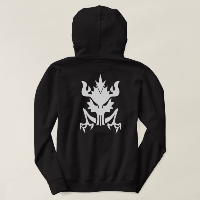 Matoi Ryuko Skull Hoodie (Design baksida)