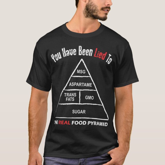 Matpyramid T Shirt (Framsida)