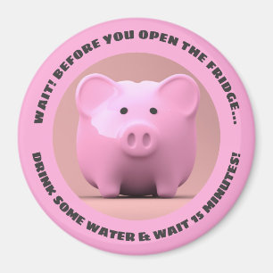 Matråd från gris! motivation magnet