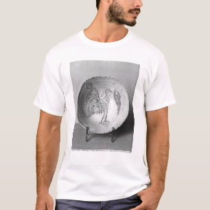 Maträtt som dekoreras med fåglar t shirt