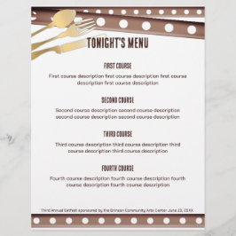 matrecept för matlagning av knivar med påsatt toma