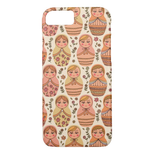 Matreshka Fodral-Mate iphone case Case-Mate iPhone Skal (Baksida)