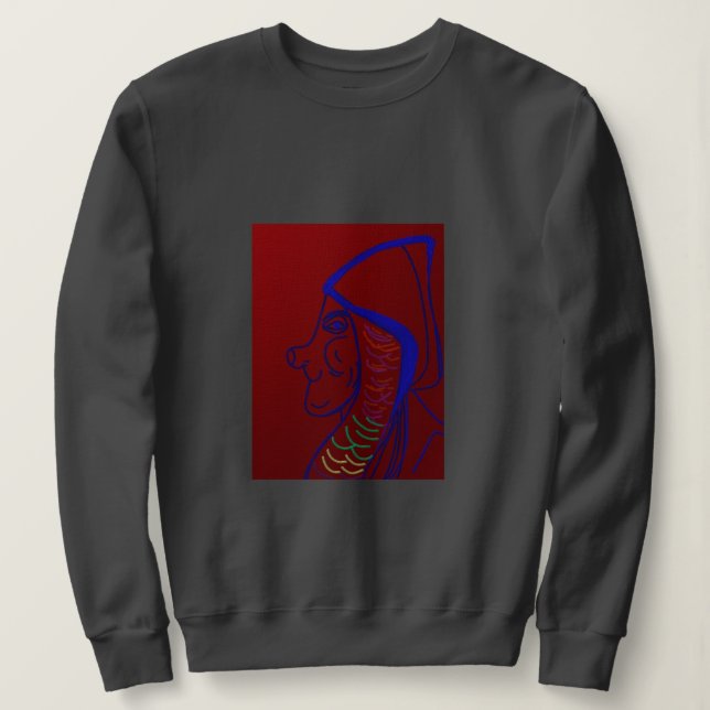 Matriarchal Queen of the Gnomes Sweatshirt T Shirt (Design framsida)