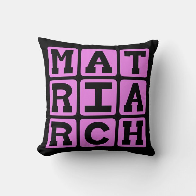 Matriark, Familjens Moder Kudde (Framsida)