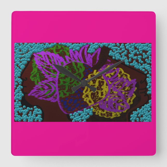 Matrimony  fyrkantig klocka (Framsida)