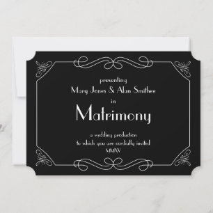 Matrimony Inbjudningar