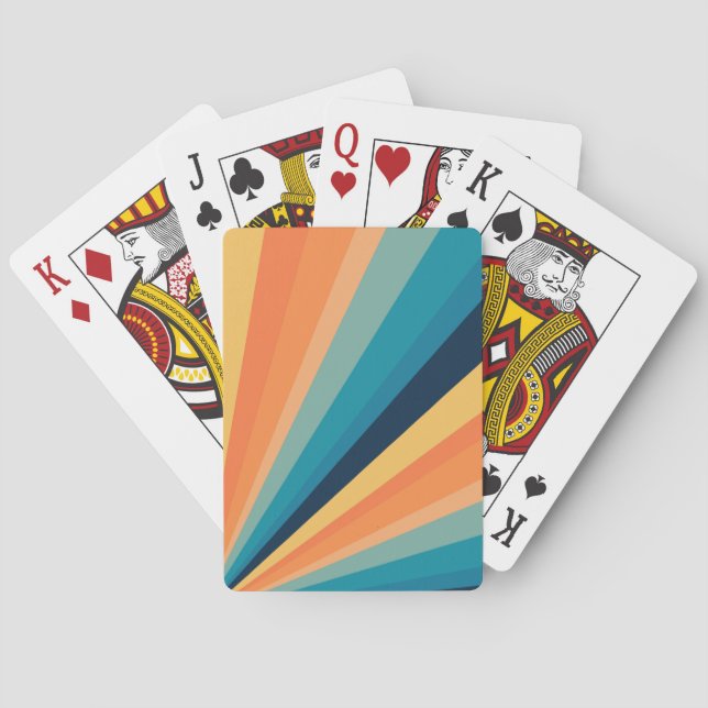 Matriser från Retro sol Casinokort (Baksidan)