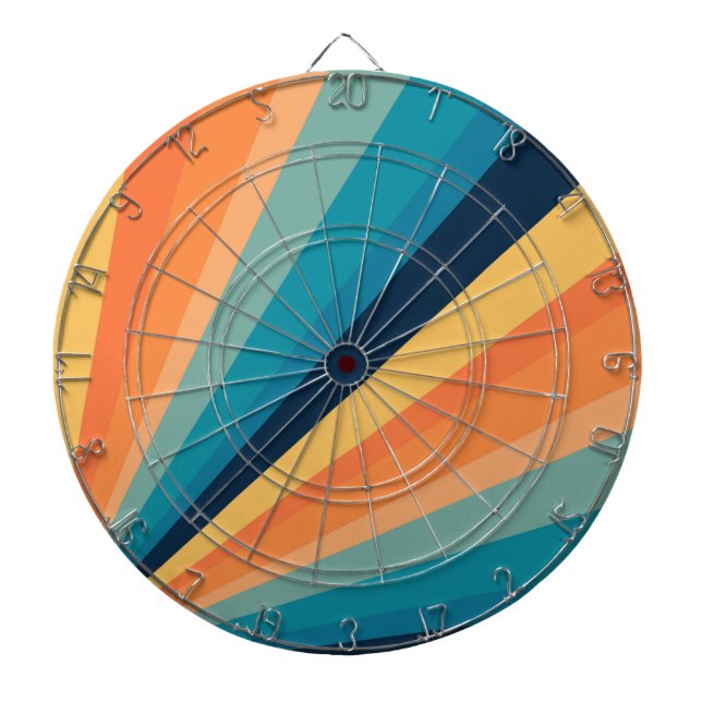Matriser från Retro sol Darttavla (Framsidan)