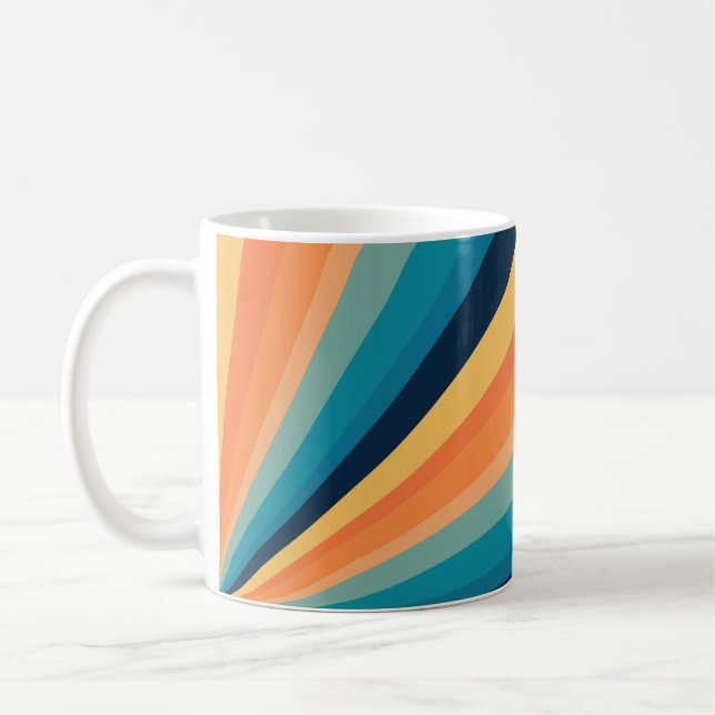 Matriser från Retro sol Kaffemugg (Vänster)