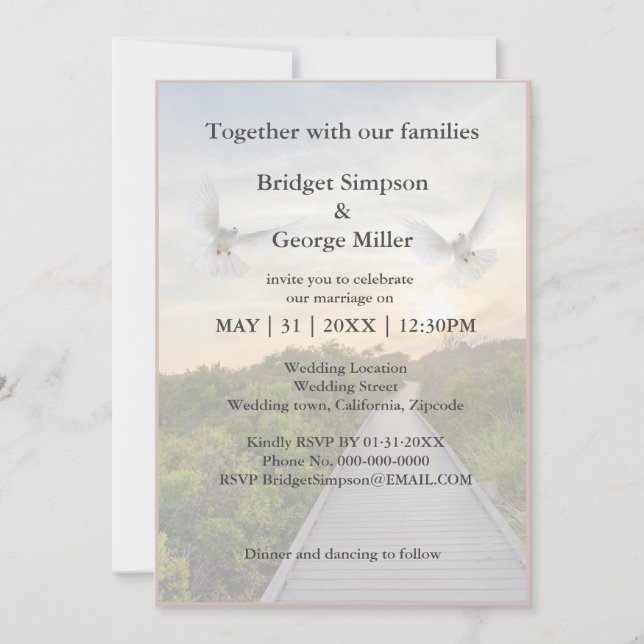 Matrisinbjudan till modern heliga i himmelridån (Framsida)