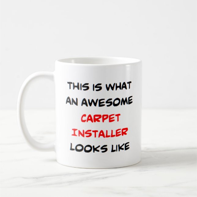 matrisinstallatör, fantastisk kaffemugg (Vänster)