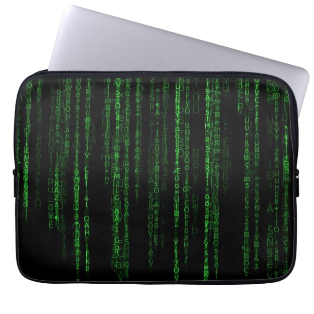 Matriskod Laptop Fodral (Framsidan)