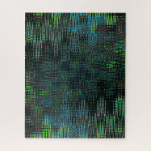 Matrix Code Jigszons Puzzle