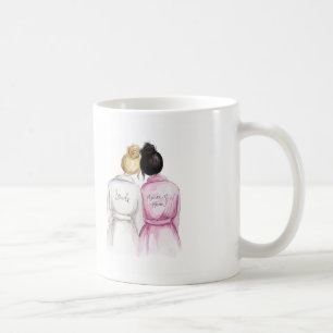 Matron av heder? Blond Maid för bulle för Kaffemugg