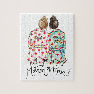 Matron av heder? Bulle för Br för Dk för brud för Pussel