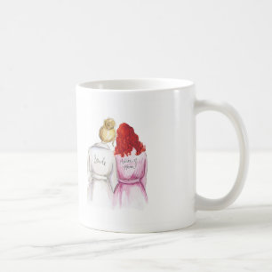 Matron av heder? Maid för krullning för MuBlonde Kaffemugg