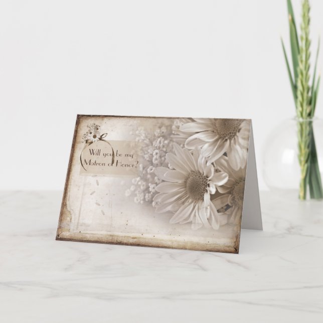 Matron av hederförfråganen inbjudan (Framsida)