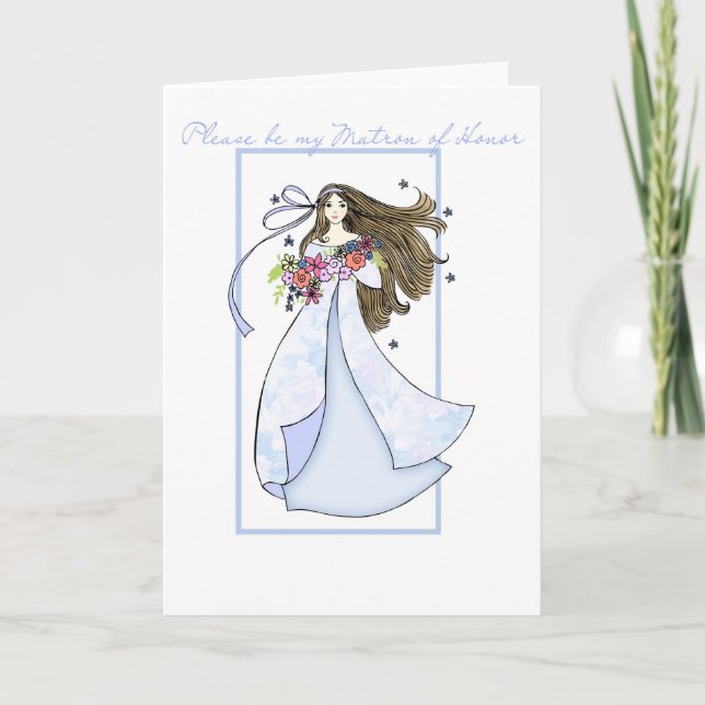 Matron av hederinbjudan inbjudan (Framsida)
