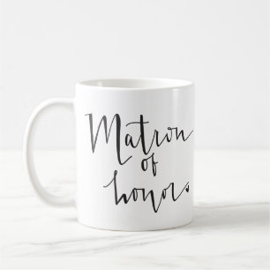 Matron av hedermuggen kaffemugg