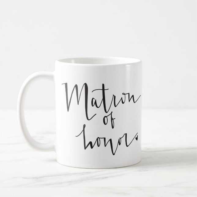 Matron av hedermuggen kaffemugg (Vänster)