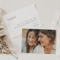 Matron med skräpfoto för grått skript