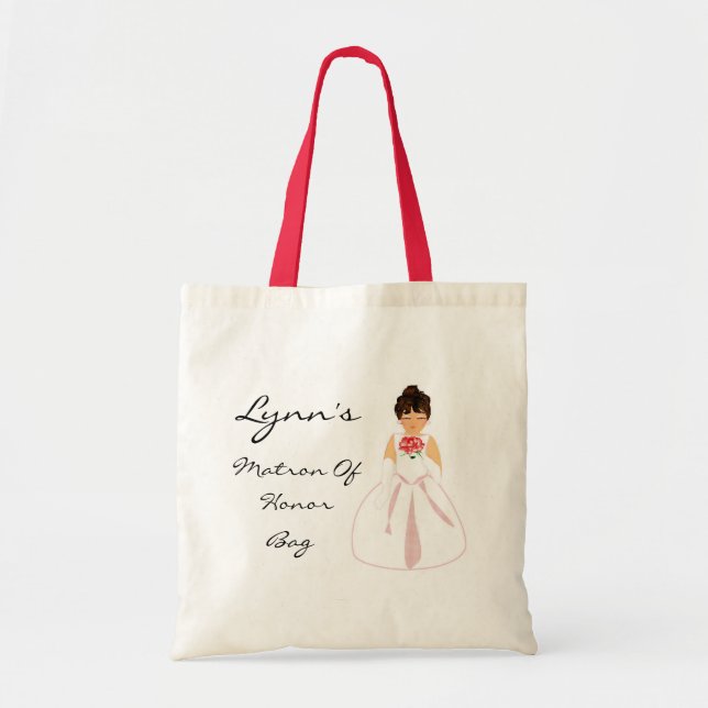 Matron of Honor Bag Tygkasse (Framsidan)