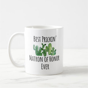 Matron of Honor Bröllop Bride Kaffemugg