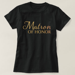 Matron of Honor - Bröllop tshirts