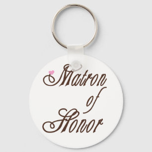 Matron of Honor Classy Nyckelring