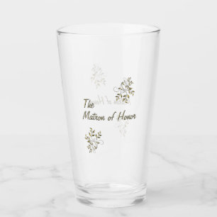 Matron of Honor Glass Glaskopp