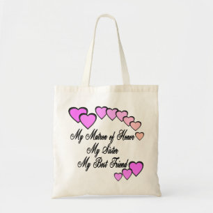 Matron of Honor Hearts Tygkasse