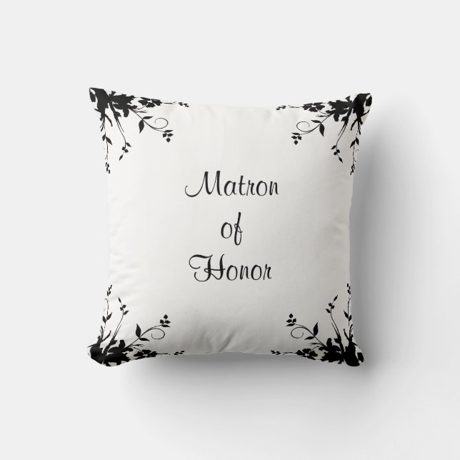 Matron of Honor Personlig Mojo Pillow Kudde (Framsida)