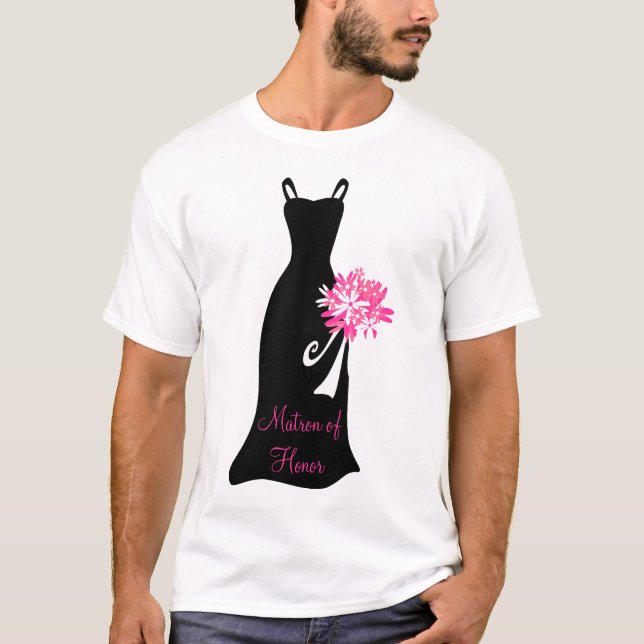 Matron of Honor Tee Shirt (Framsida)