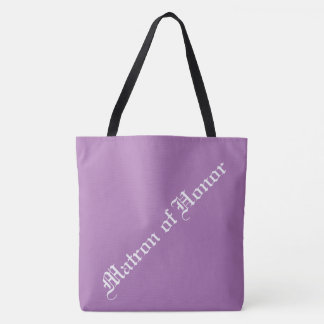 Matron of Honor Tote Bag Tygkasse