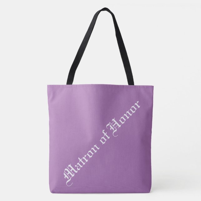 Matron of Honor Tote Bag Tygkasse (Framsida)