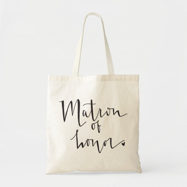 Matron of Honor Tote Tygkasse (Framsidan)