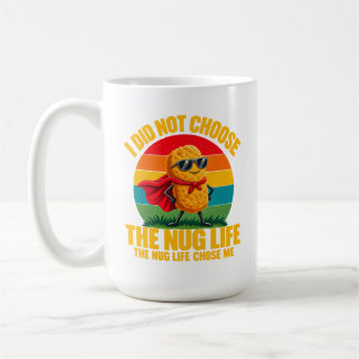 Matroshumor Jag Valde Inte Nug-Livet Superhe Kaffemugg
