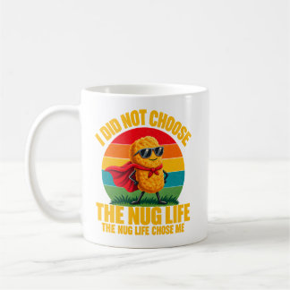 Matroshumor Jag Valde Inte Nug-Livet Superhe Kaffemugg