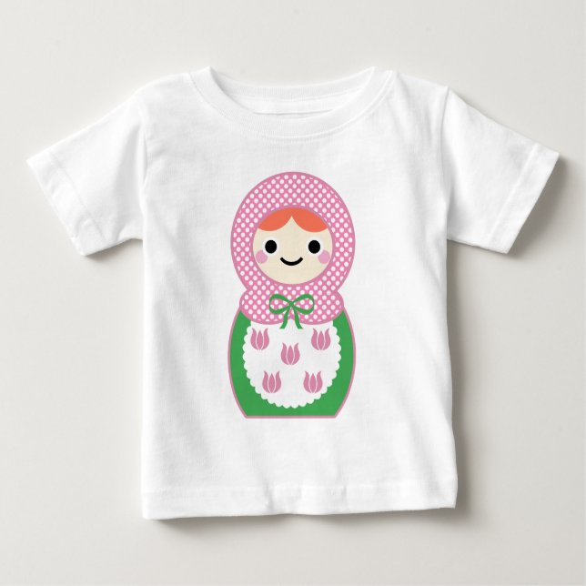 Matryoshka docka t shirt (Framsida)