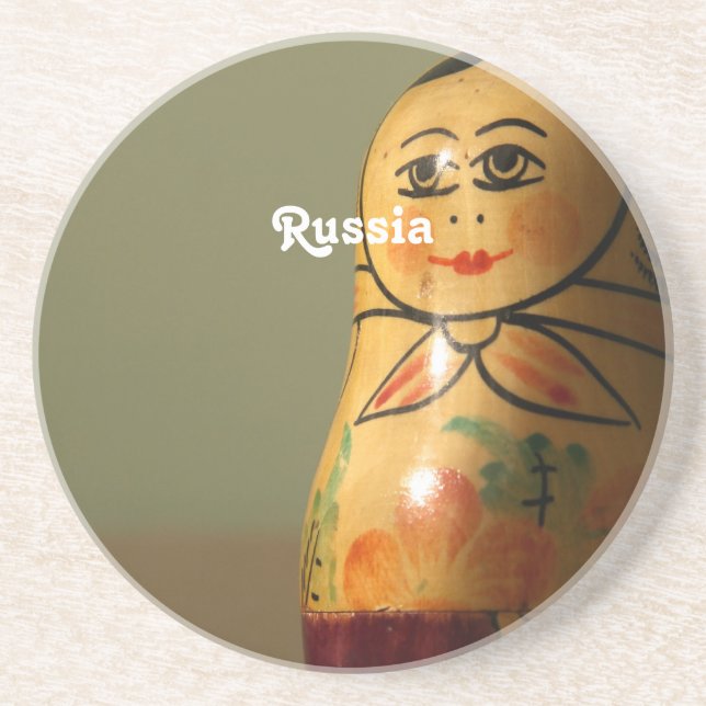 Matryoshka docka underlägg sandsten (Framsidan)
