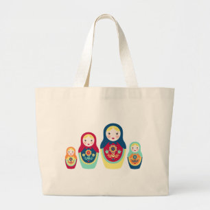Matryoshka dockor jumbo tygkasse