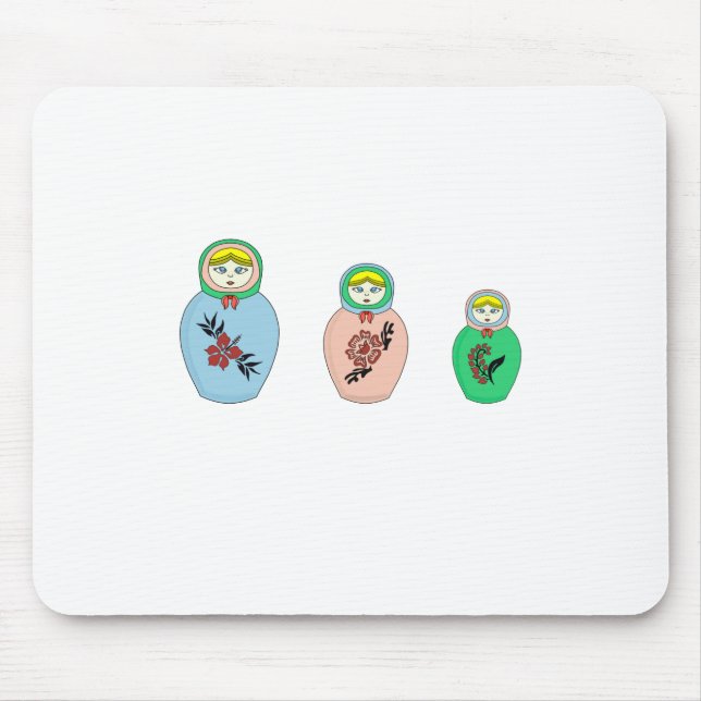 Matryoshka doll musmatta (Framsidan)
