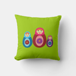 Matryoshka Dolls Kudde