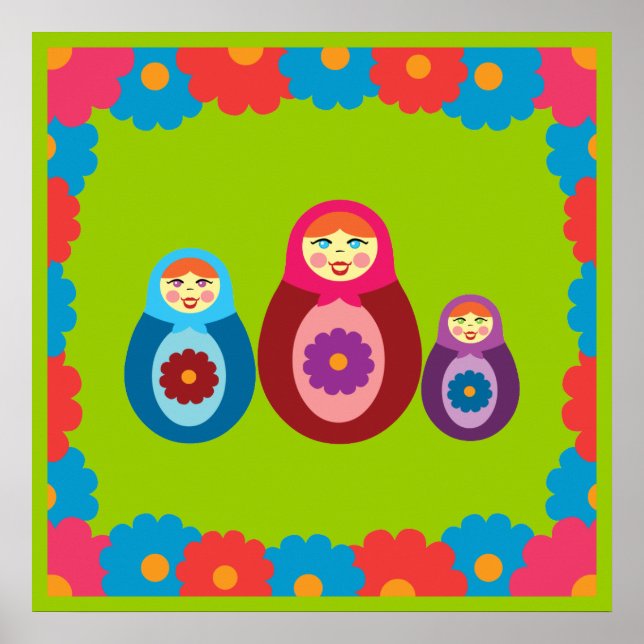 Matryoshka Dolls Poster (Framsidan)