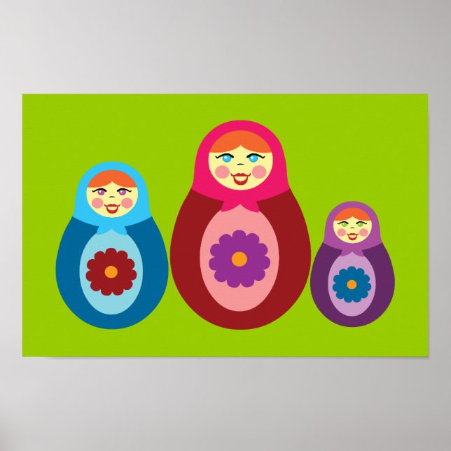 Matryoshka Dolls Poster (Framsidan)