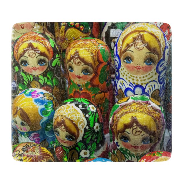 Matryoshka Dolls Souvenir Kiosk Travel Photo (Framsidan)