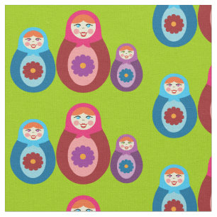 Matryoshka Dolls Tyg
